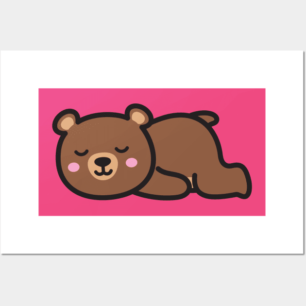 Sleeping Bear Wall Art by yellowline